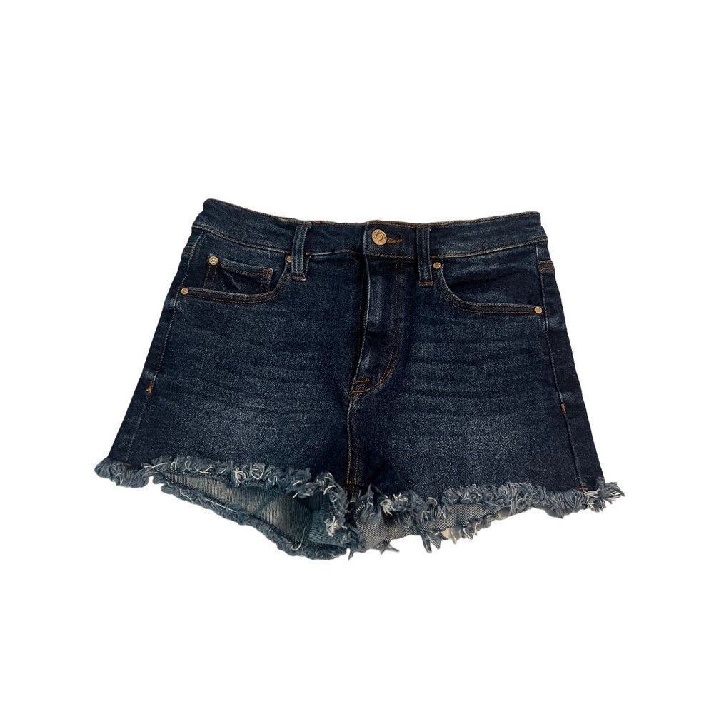 Celebrity Pink Dark Wash High Rise Shorts Size 5/27‎ Junior